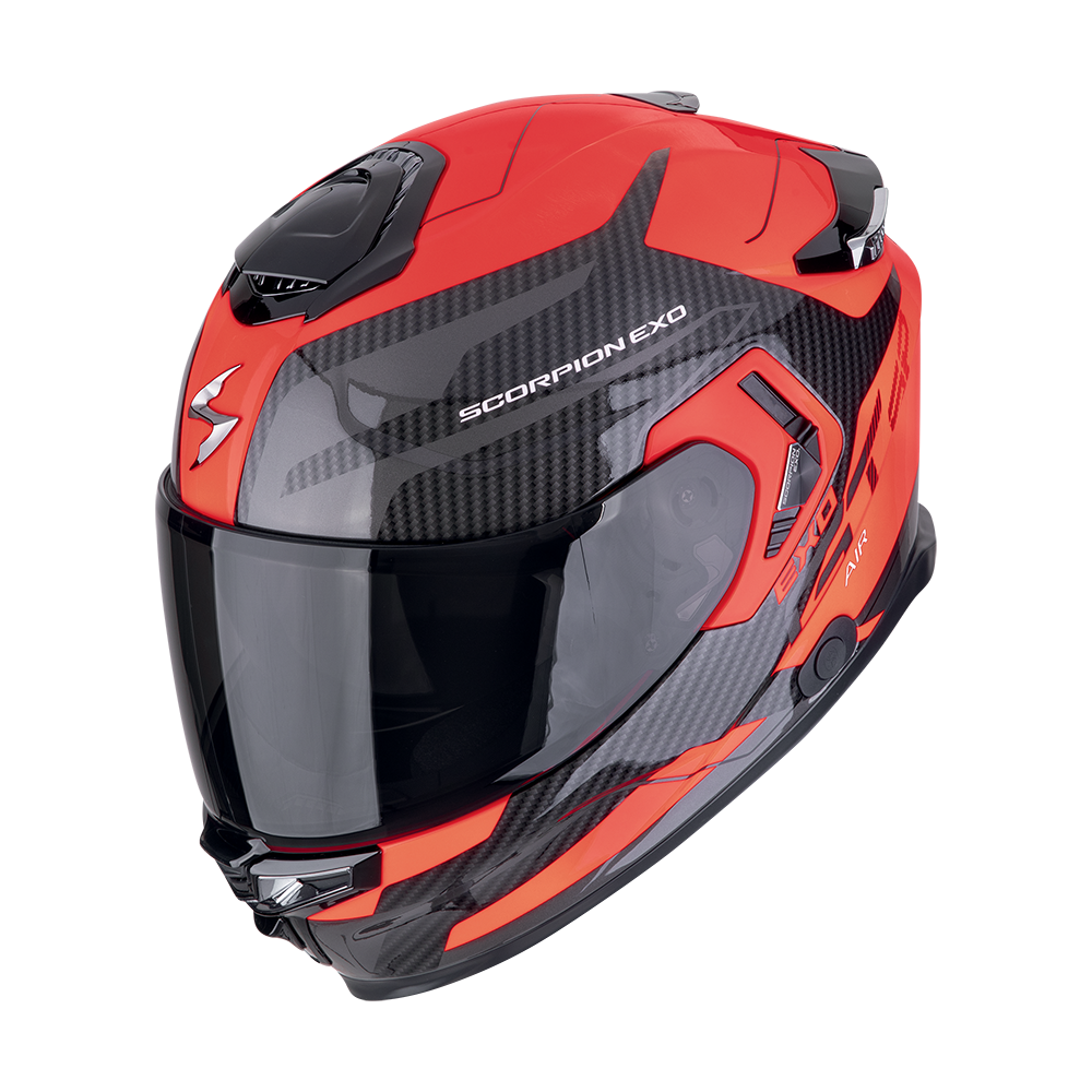 [150-479-160-02] Scorpion Exo-Gt Sp Air Flex Black-Neon Red (XS)