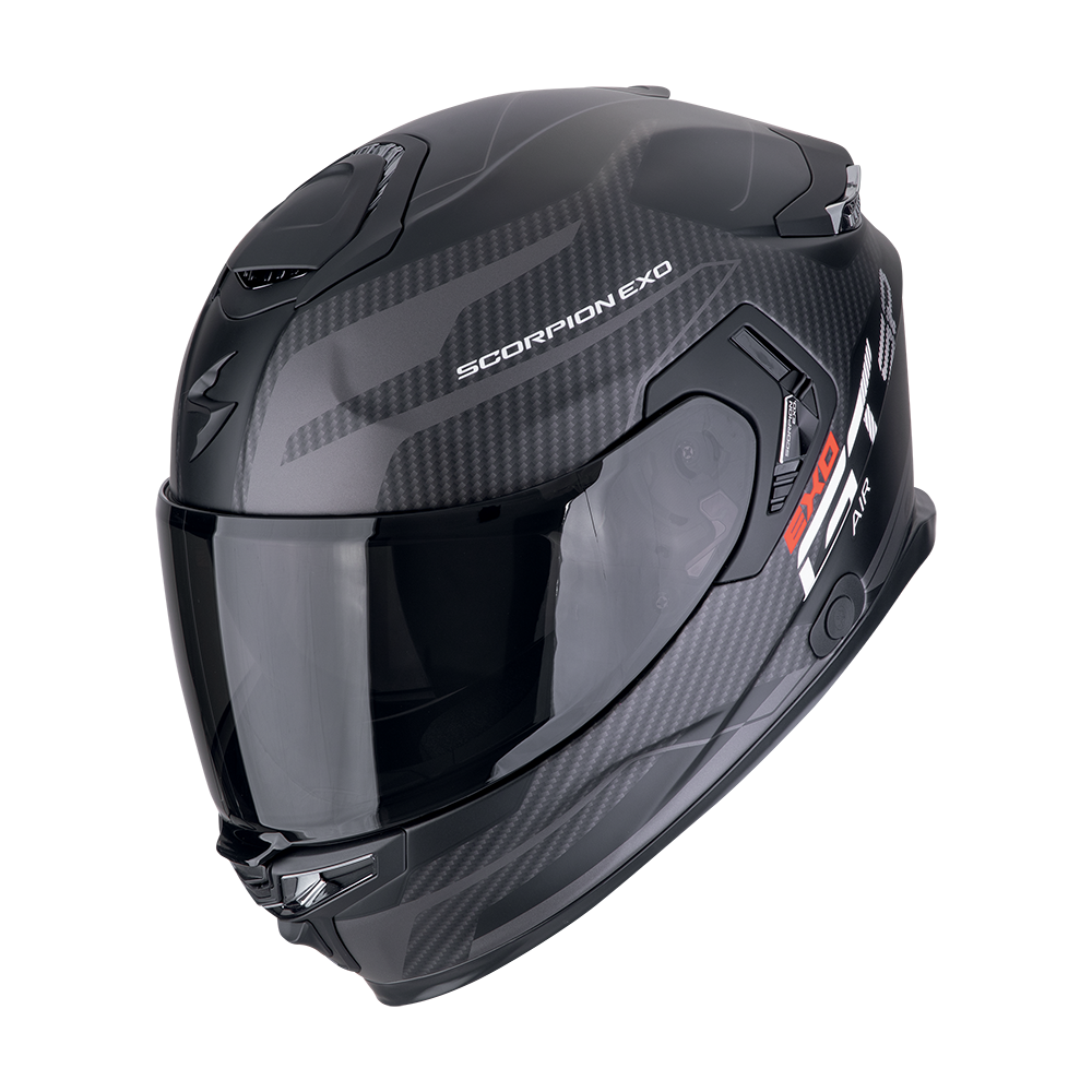 [150-479-159-02] Scorpion Exo-Gt Sp Air Flex Matt Black-Silver (XS)