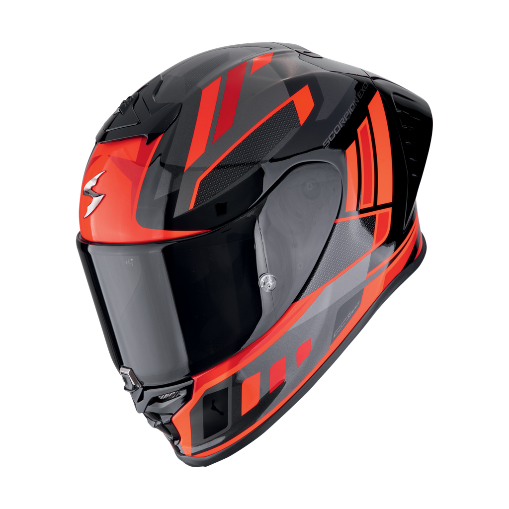 [111-503-163-02] Scorpion  Exo-R1 Evo II Air Vital Black-Silver-Red (XS)