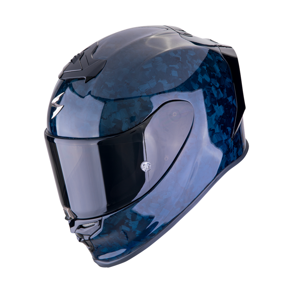 Scorpion Exo-R1 Evo Carbon Air Onyx Blue