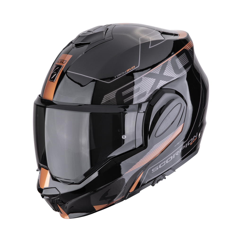 [118-478-354-02] Scorpion  EXO-TECH EVO Traveller Black-Copper (XS)