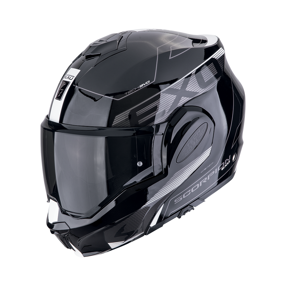 [118-478-55-02] Scorpion  EXO-TECH EVO Traveller Black-White (XS)