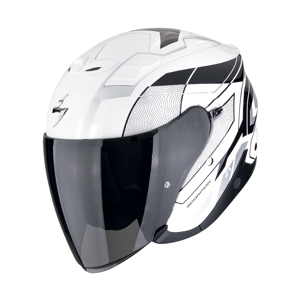 Scorpion  Exo-Z1 Vue White-Black-Silver