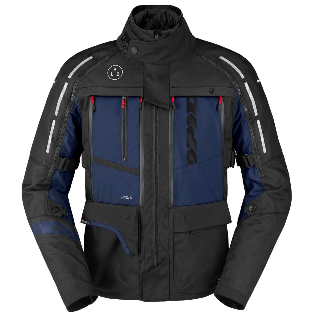 [D334-022-L] Spidi 4 SEASON V3 Black/Blue (L)