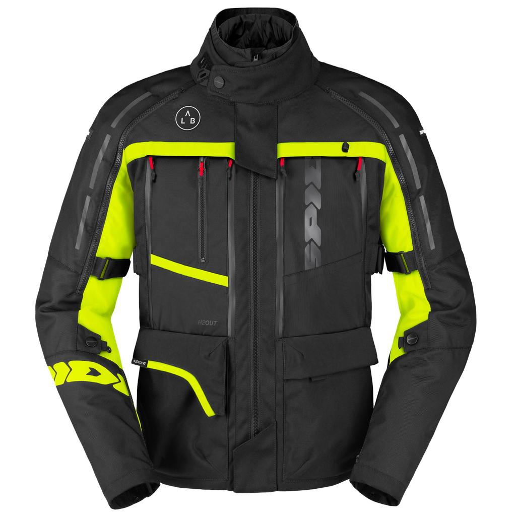 [D334-486-L] Spidi 4 SEASON V3 Yellow fluo (L)