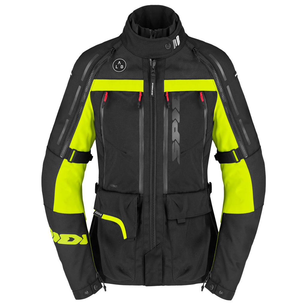 [D335-486-L] Spidi 4 SEASON V3 LADY Yellow fluo (L)