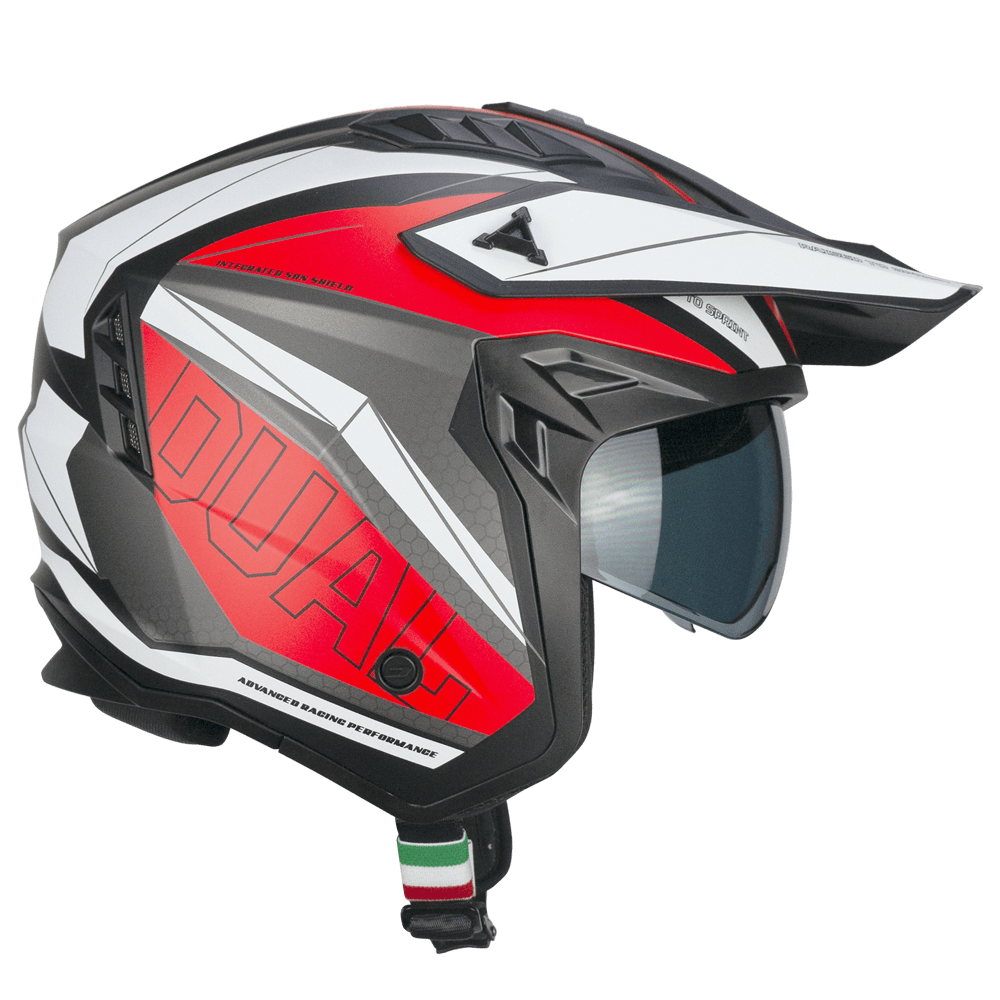 CGM 155G RUSH DUAL Black Red matte