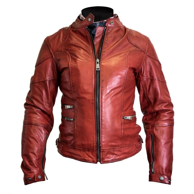 [20180013 R S] Helstons Pat Lady Red (S)