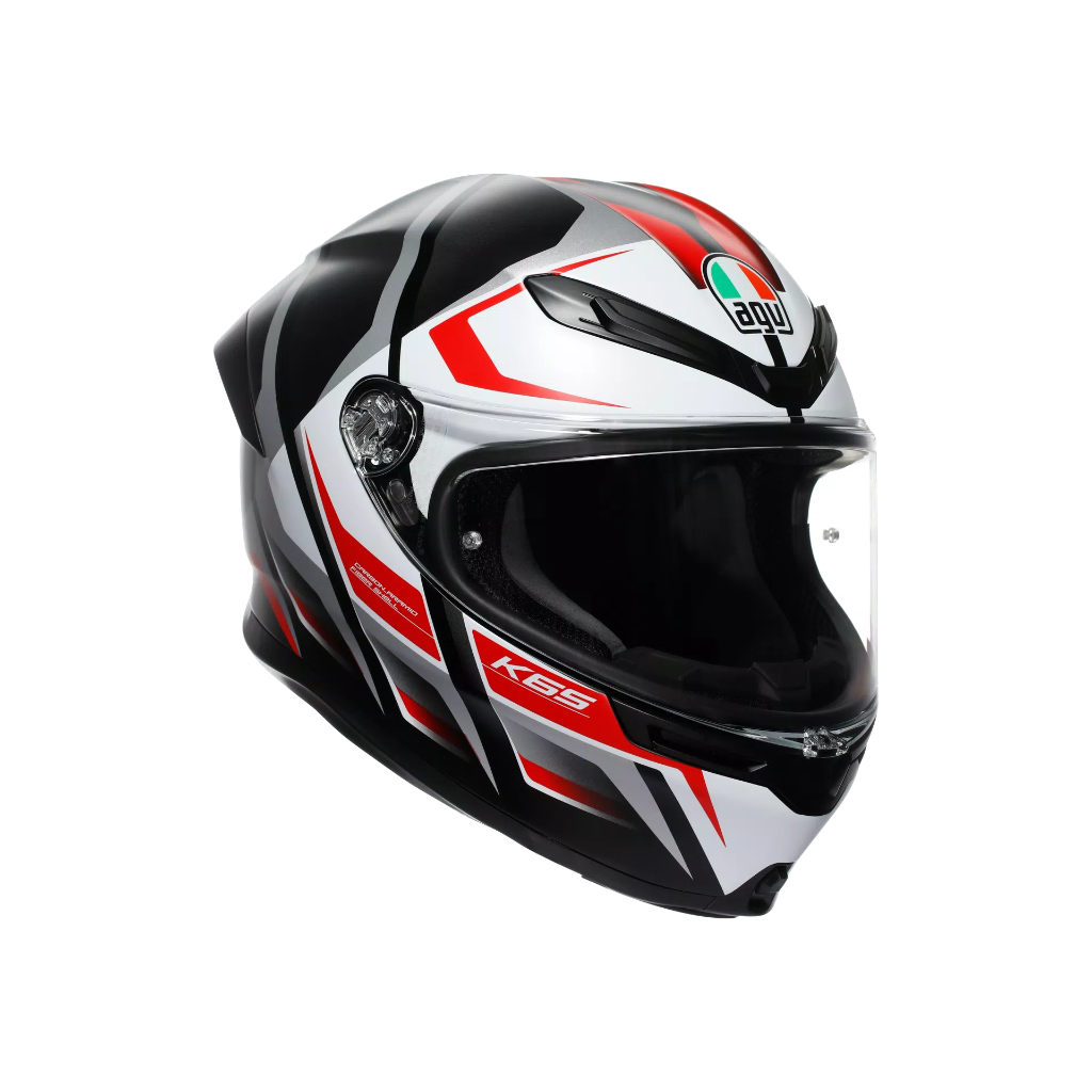 AGV K6 S Karve Matt Black/White/Red