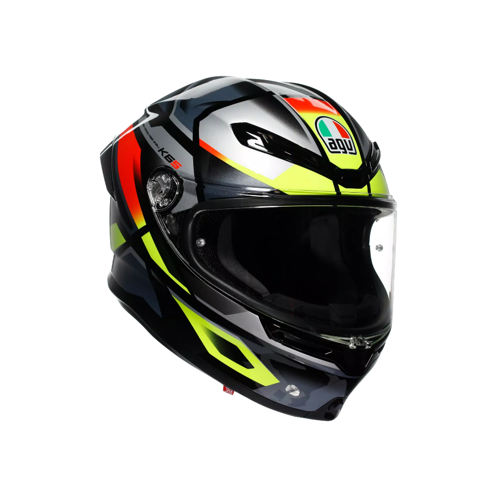 AGV K6 S Erazer Black/Red/Yellow Fluo