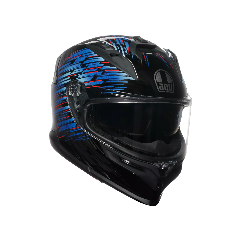 [18399001-011-XS] AGV K7 Genisys Matt Black/Blue/Grey (XS)