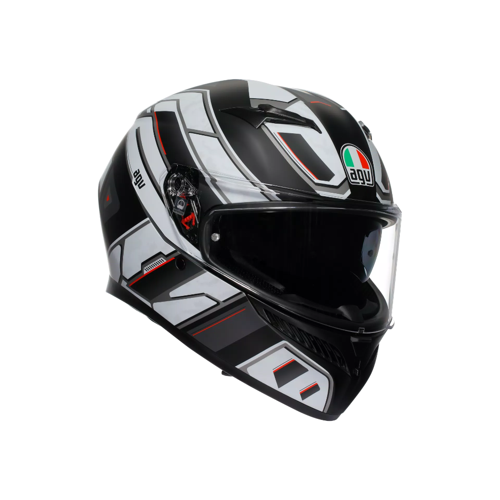 [18381001-019-XS] AGV K3 Rivia Matt Black/White (XS)