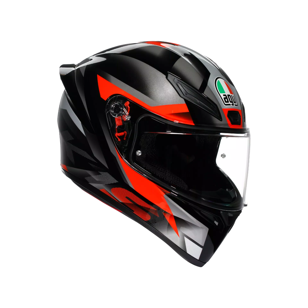 AGV K1 S Fastlap Black/Grey/Red