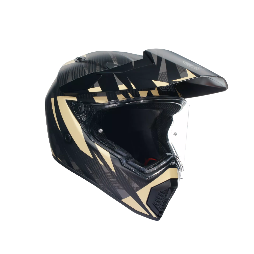 AGV AX9 Steppa Matt Carbon/Grey/Sand