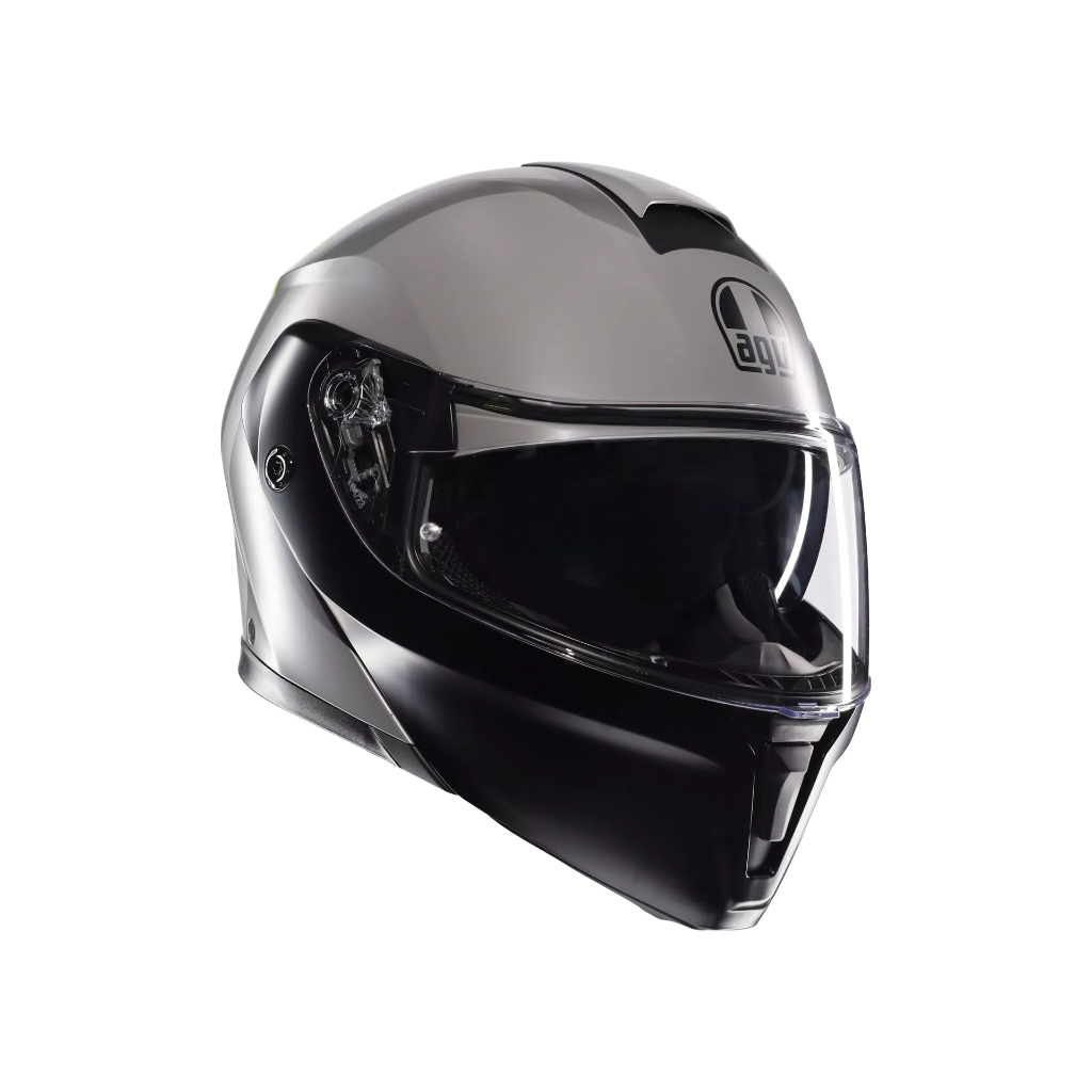 [18296001-007-XS] AGV STREETMODULAR Resia Matt Grey/Black/Yel Fluo (XS)