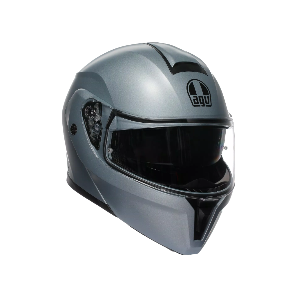 AGV STREETMODULAR Mono Matt Silver