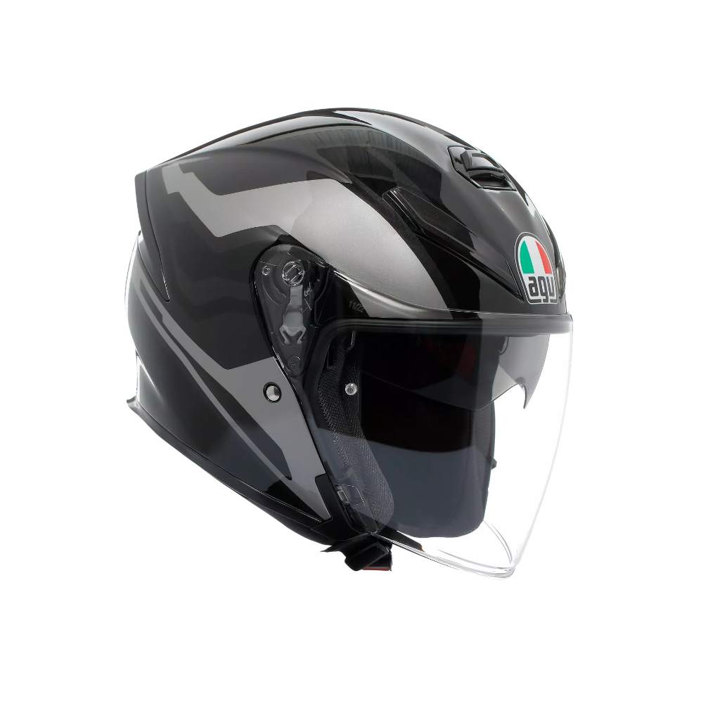 [184A5002-007-XS] AGV K5 JET EVO Tune Grey/Black (XS)