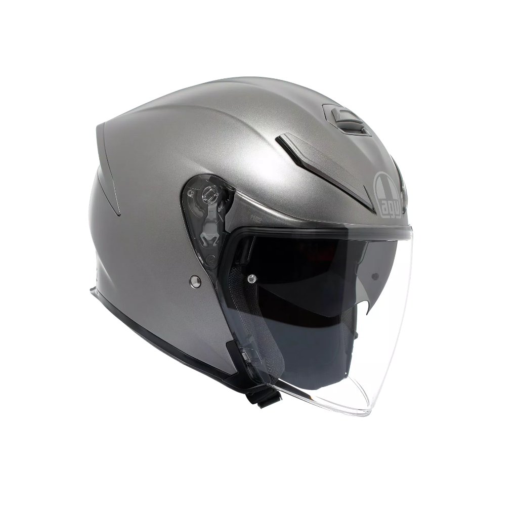 AGV K5 JET EVO Mono Matt Luna Grey