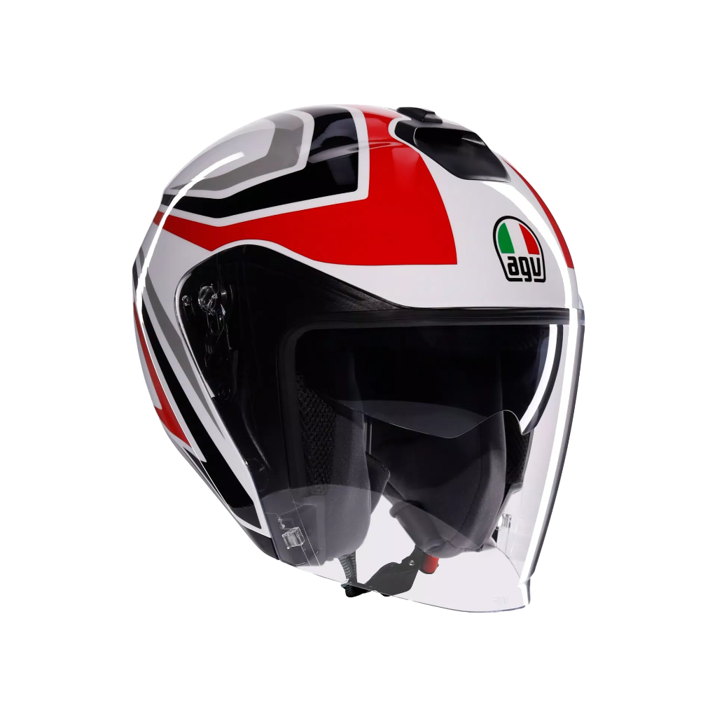 AGV IRIDES Tolosa Black/Grey/Red