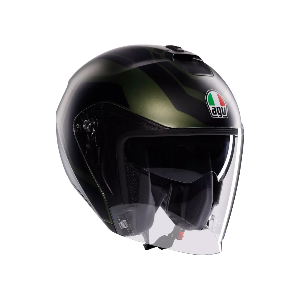 [18469001-014-XS] AGV IRIDES Sakai Matt Green/Black (XS)