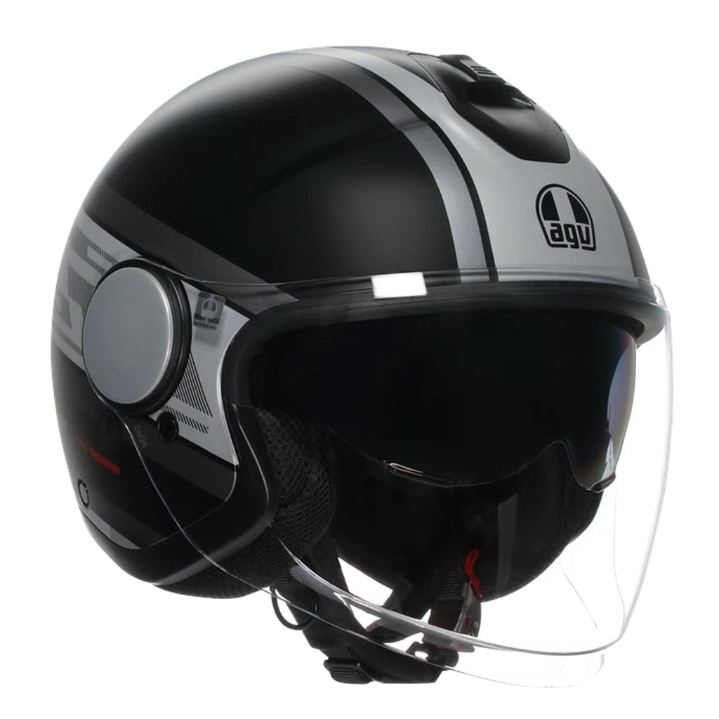 AGV ETERES Mondello Matt Black/Grey
