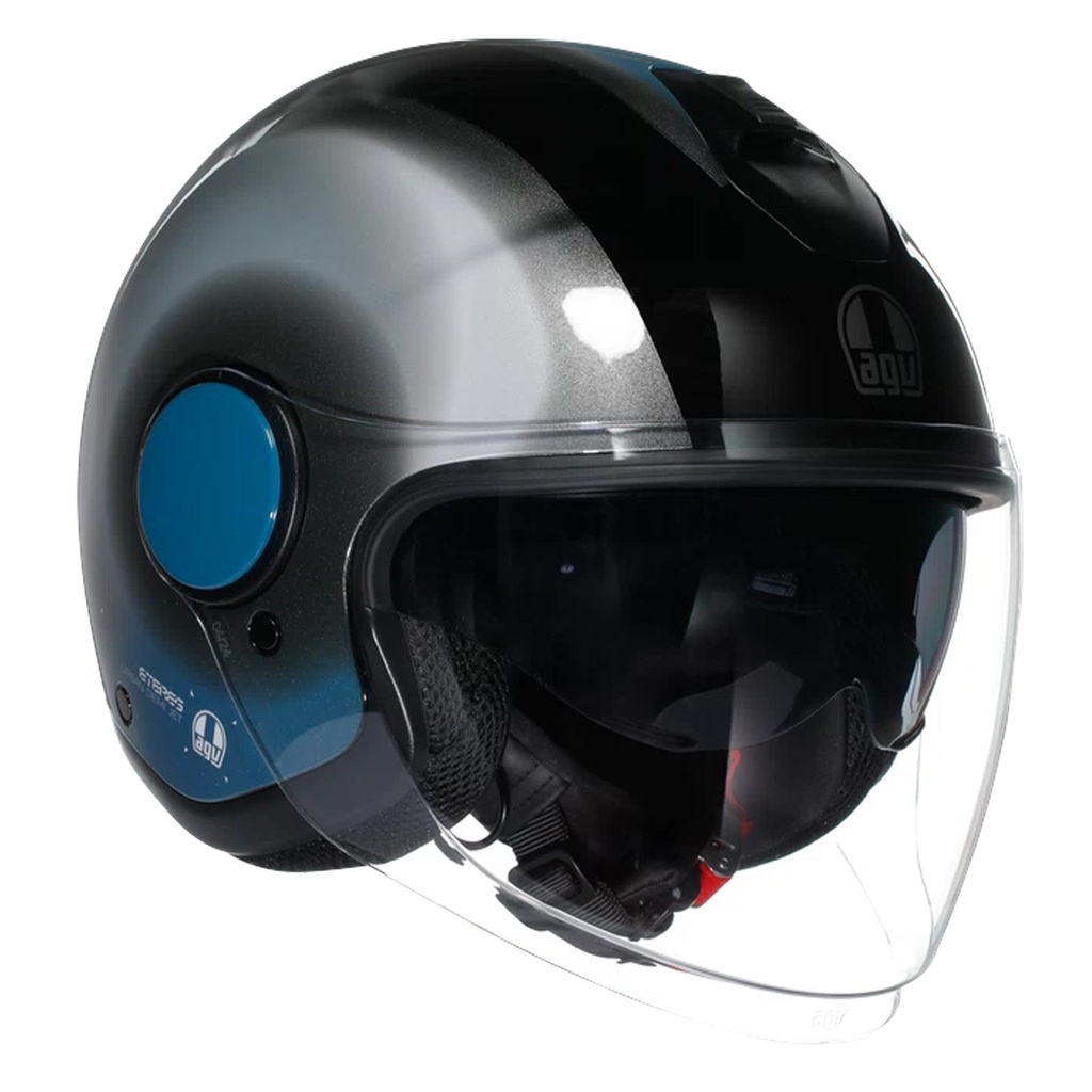 AGV ETERES Levanto Black/Silver/Blue