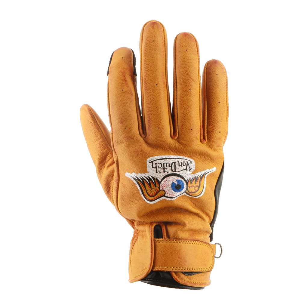 [2025055 GNO T10] Helstons VD - VISION Cuir GOLD-NOIR (T10)