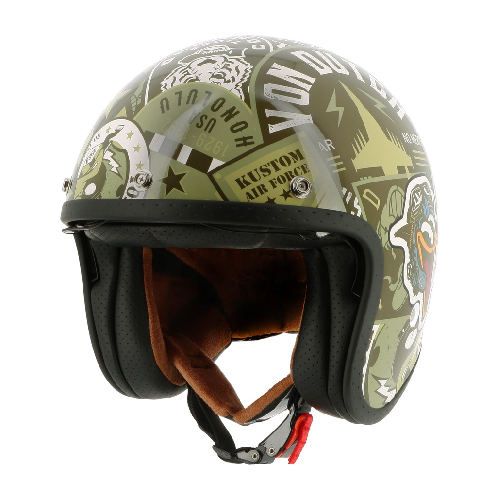 [2025062 DECO M] Helstons VD - WILD CAT Green (M)