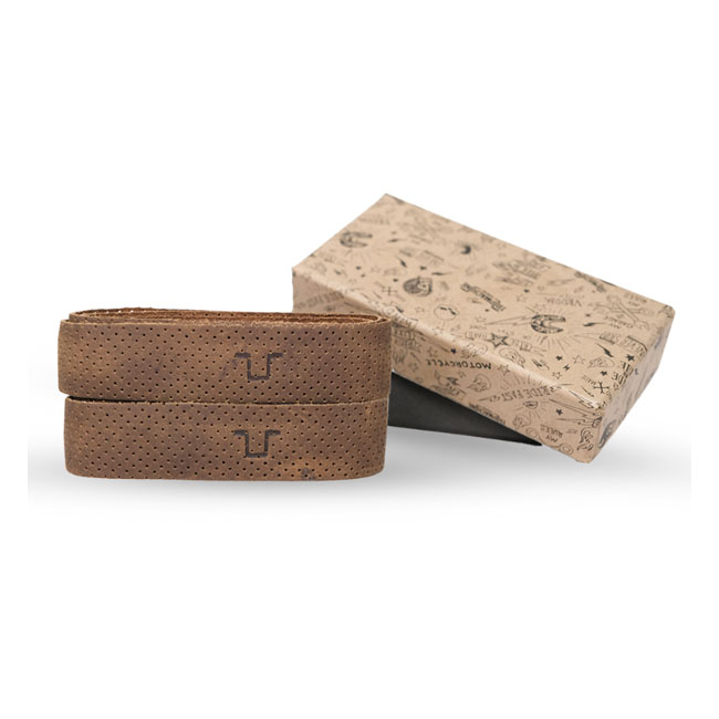 [995565] TRIP MACHINE GRIPS Tobacco Perforated