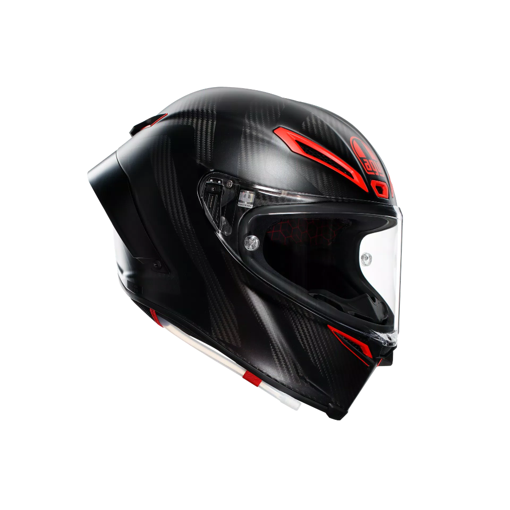 [18356002-019-M] AGV PISTA GP RR Intrepido Matt Carbon/Blk/Red (M)