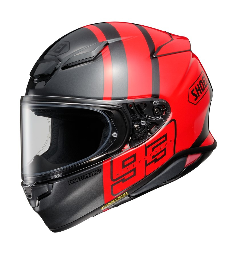 [CSNXR226011] Shoei Nxr 2 Mm93 Collection Track Tc1 (XXS)