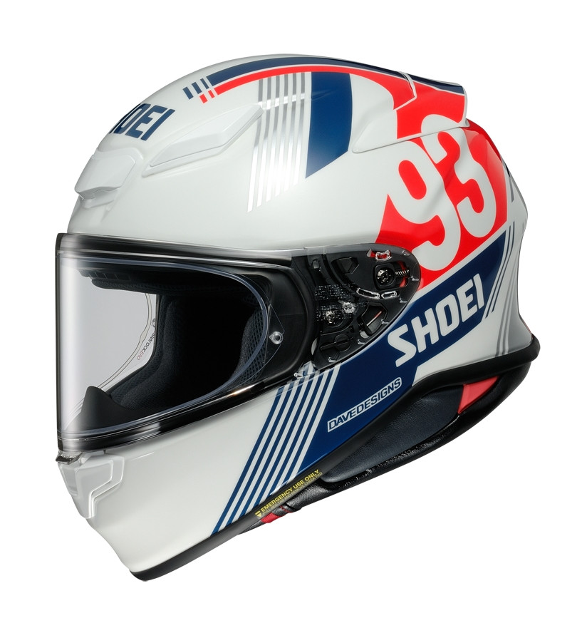 [CSNXR217101] Shoei Nxr 2 Mm93 Retro Tc10 (XXS)