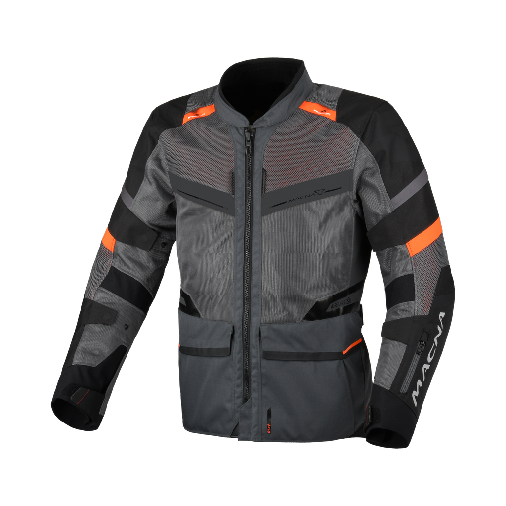 [146583] Macna Captane Black / Grey (XXL)