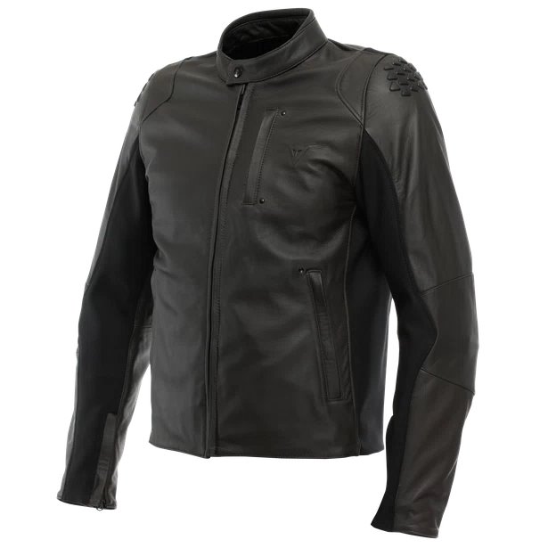 [15300027 005 44] Dainese Istrice Qdf Leather Jacket Dark-Brown (44)