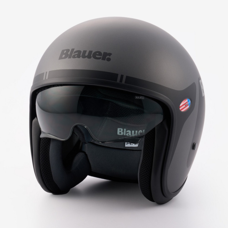 [CBP1106G08003] BLAUER PILOT 06 GO Titanio / Negro mate (M)