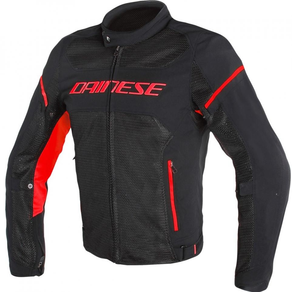 Dainese Air Frame D1 Black/Fluor Red (52)