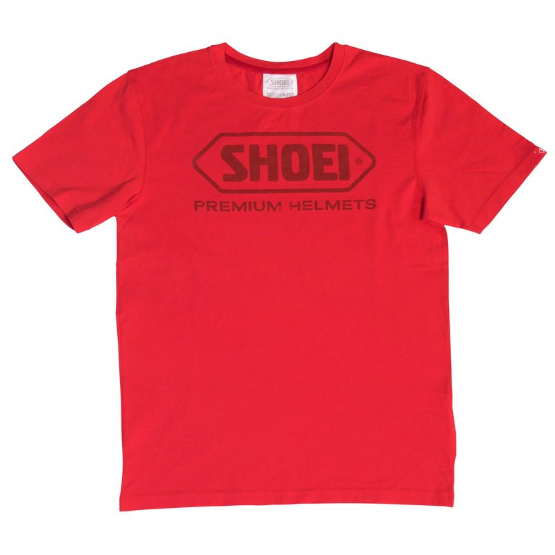 Camiseta Shoei Manga Corta Roja