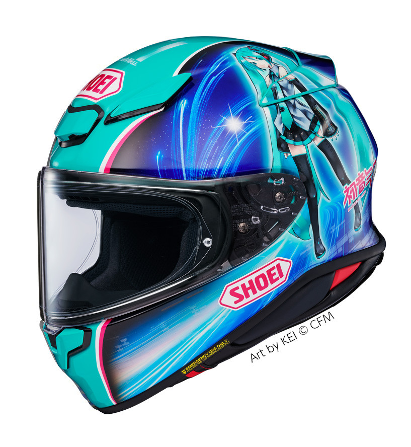 [CSNXR236044] Shoei NXR 2 Hatsune Miku TC4 (M)