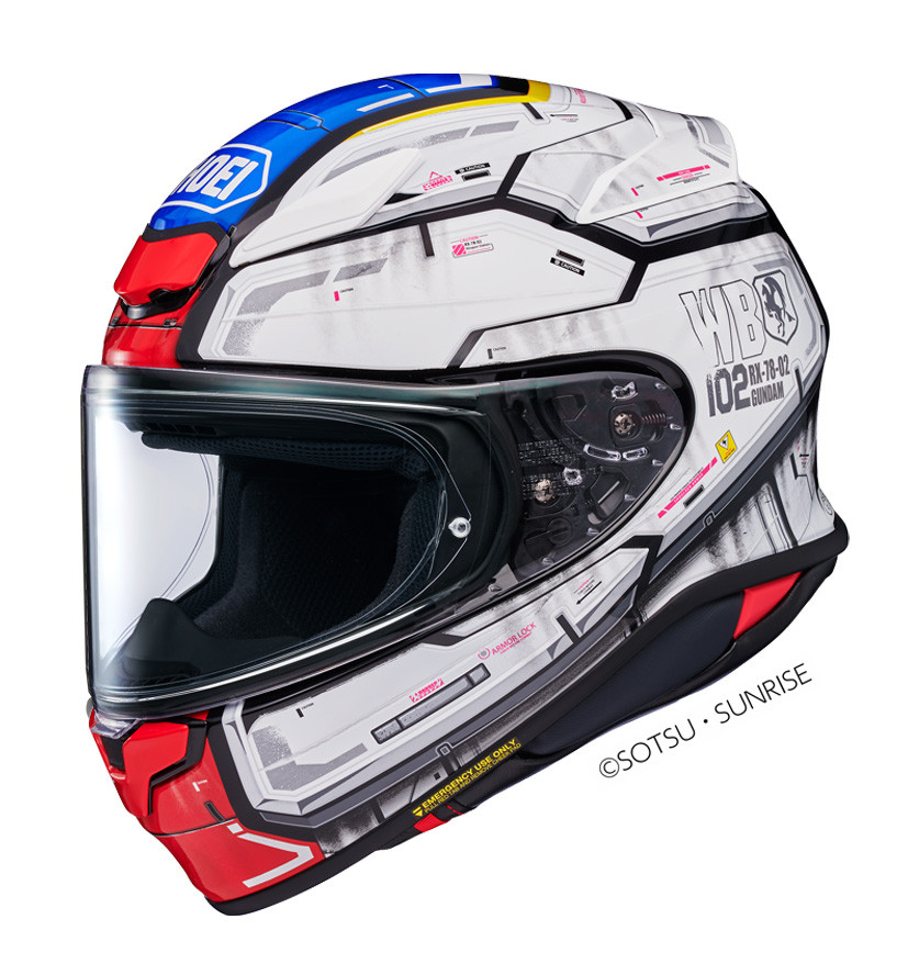 Shoei NXR 2 RX-78-02 Gundam TC10