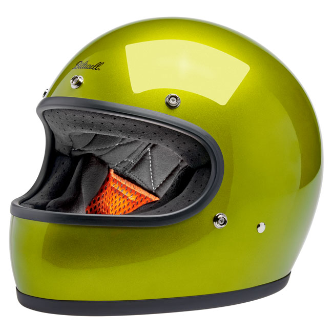 [703269] Biltwell Gringo Metallic Lime (XS)