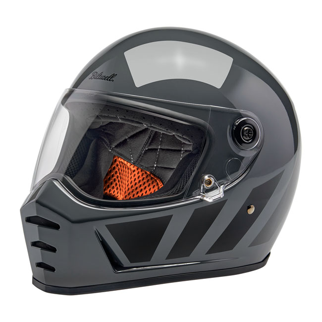 [985728] Biltwell Lane Splitter Grey Inertia (XS)