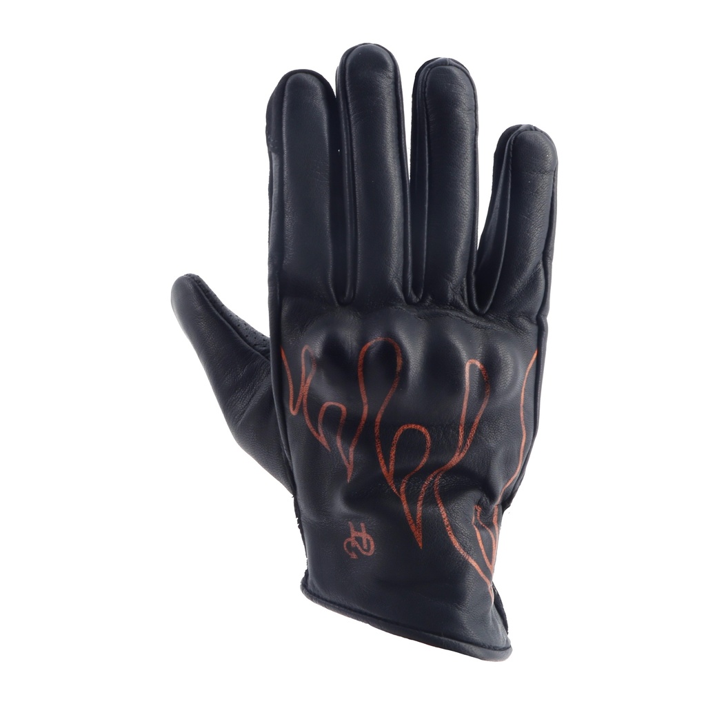 [2025027 NOR T8] Helstons ROD Air Black/Orange (T8)