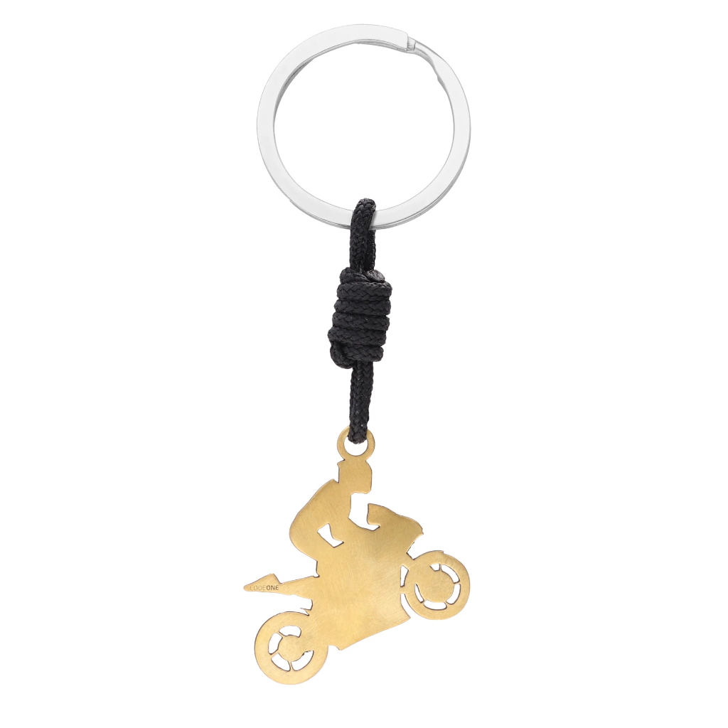 Codeone Llavero Motociclismo Gold