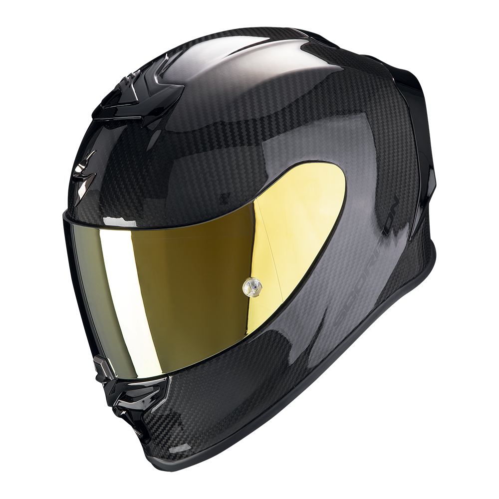 [110-261-03-04] Scorpion Exo-R1 Evo Carbon Air Solid Black (M)