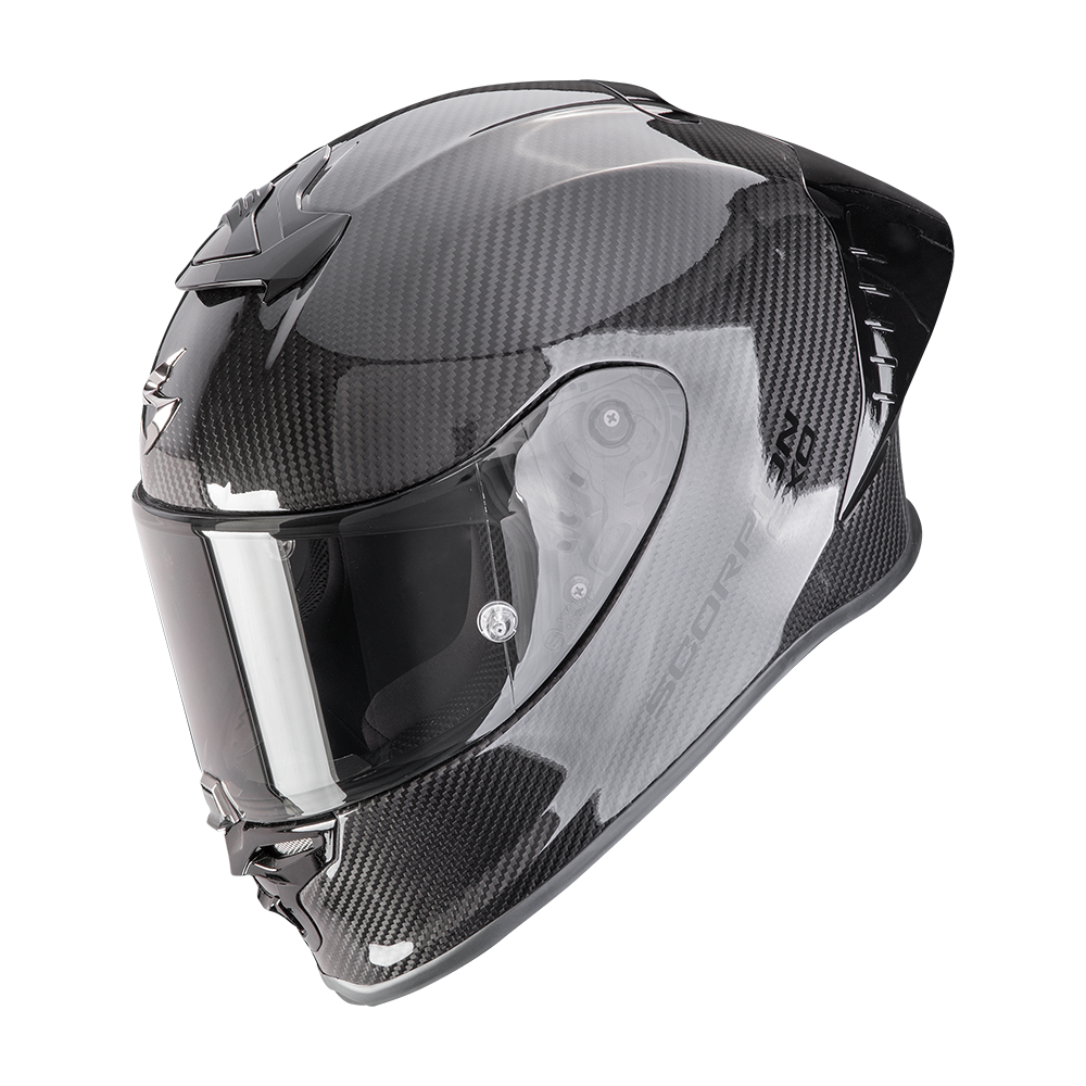 [111-261-03-04] Scorpion Exo-R1 Evo II Carbon Air Solid Black (M)