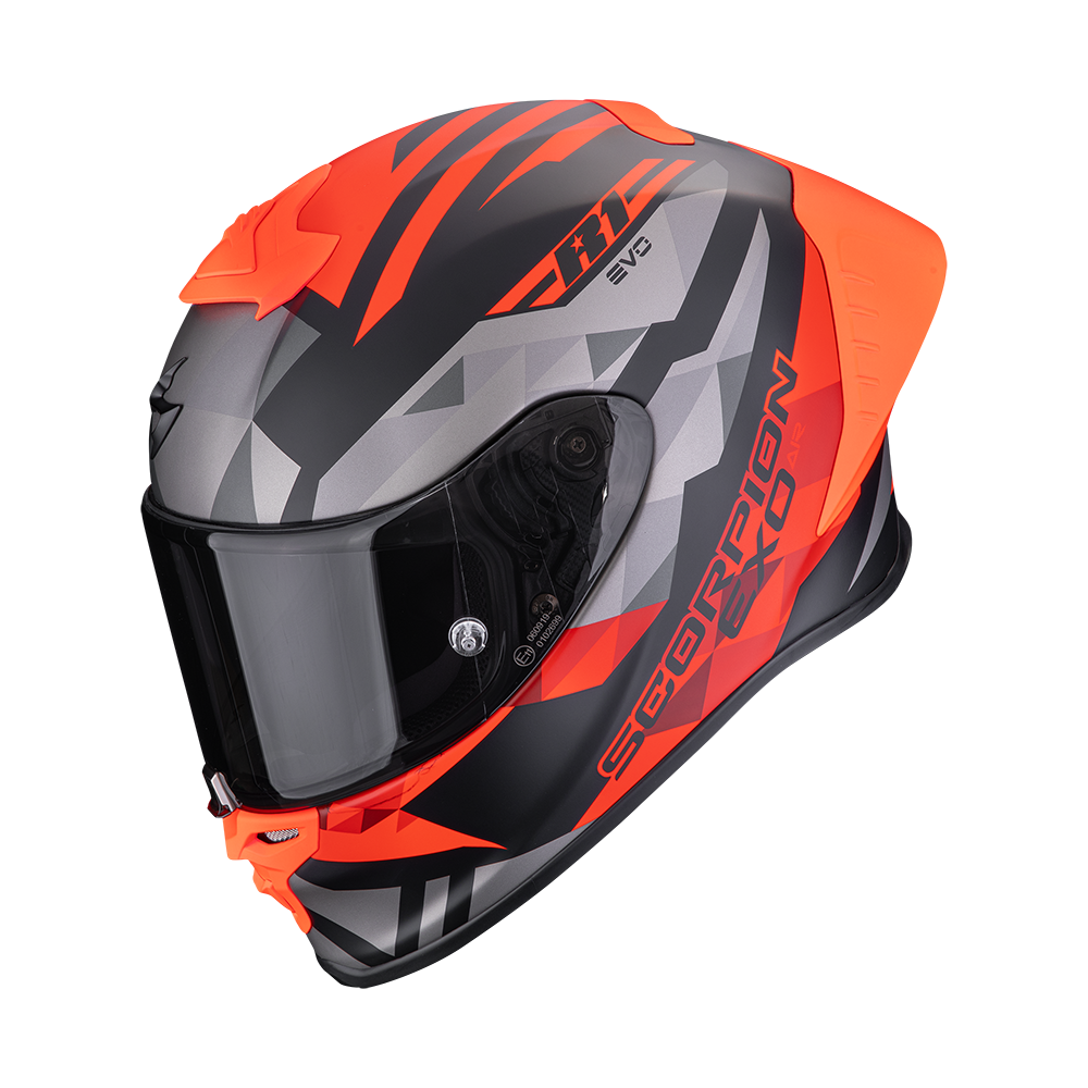 [111-511-24-04] Scorpion Exo-R1 Evo II Air Valere Matt Black-Red (M)