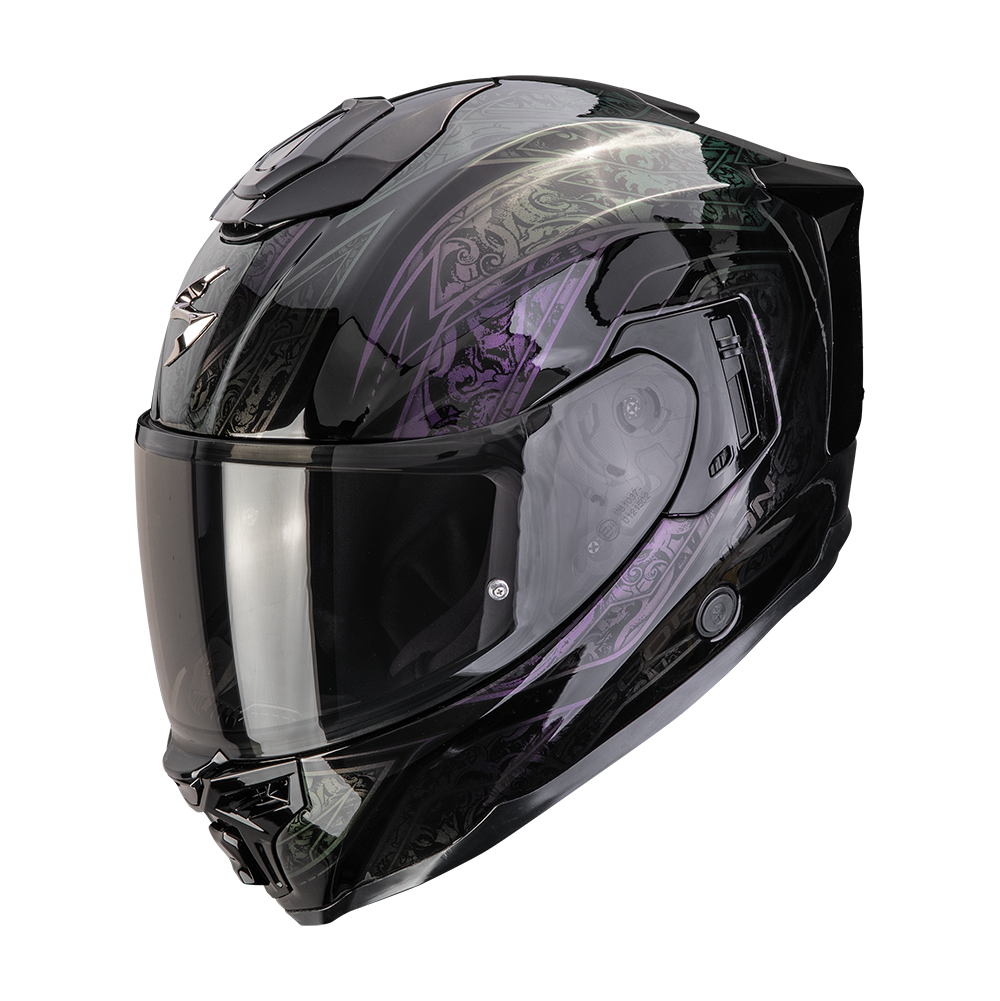 [115-100-03-04] Scorpion Exo-1500 Air Solid Black (M)