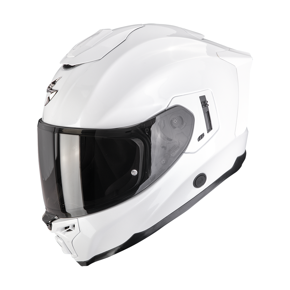 [115-100-70-04] Scorpion Exo-1500 Air Solid Pearl White (M)