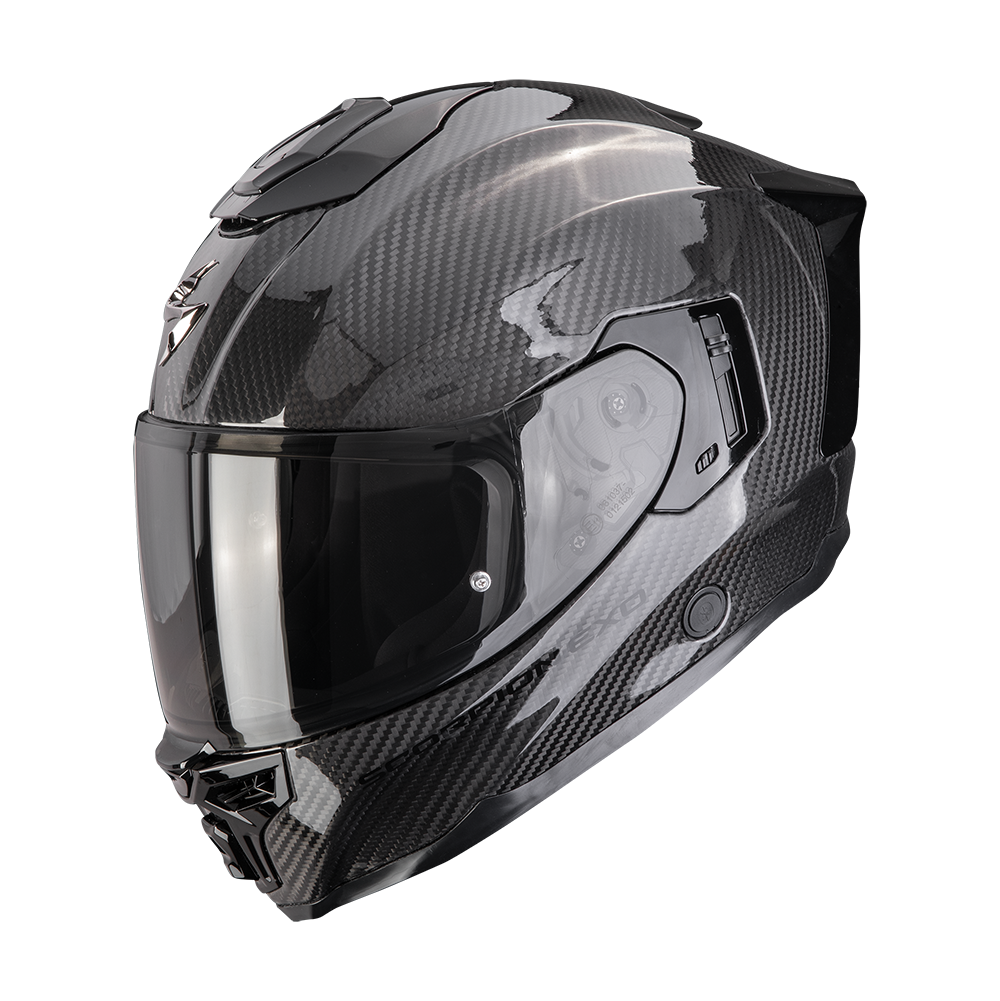 [115-261-03-04] Scorpion Exo-1500 Carbon Air Solid Black (M)