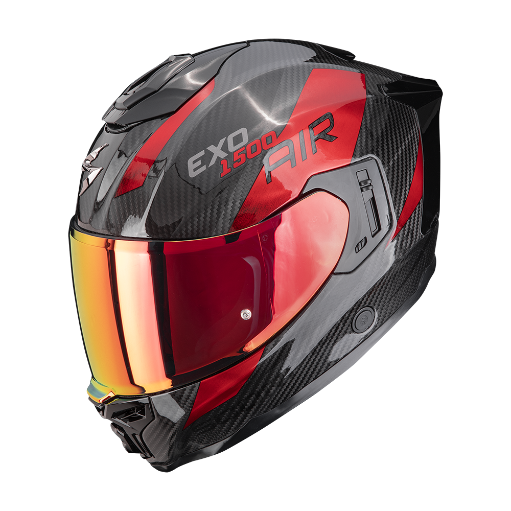 [115-483-24-04] Scorpion Exo-1500 Carbon Air Platted Black-Red (M)